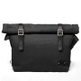 Messenger Bag Black Canvas / Black Bridle Leather